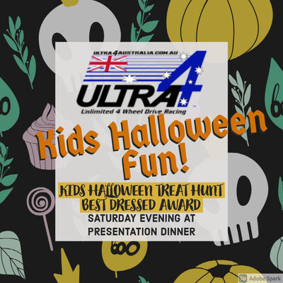 Kids Halloween fun at Ultra4 Presentation Dinner!
